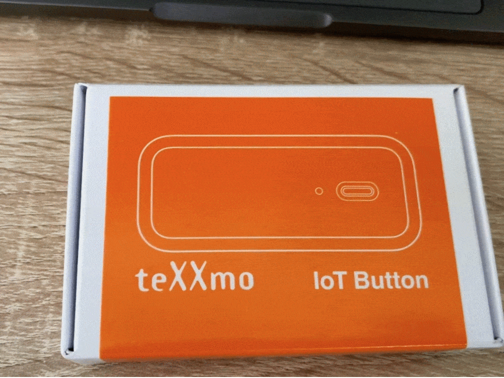 teXXmo (Azure) IoT Button Unboxing